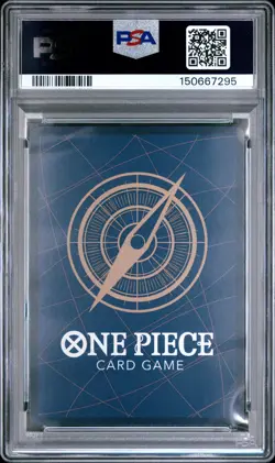 2026 ONE PIECE OP14-EB04-THE AZURE SEA'S SEVEN #034 MONKEY D. LUFFY PSA 10 - Image 2