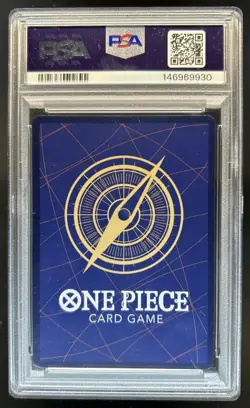 2025 One Piece Portgas D. Ace Secret Rare Alt Art Alternative #OP13-119 PSA 10 - Image 2