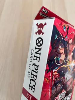 One Piece TCG – Starter Deck RED Shanks ST‑23 English Sealed - minor wear - Image 3