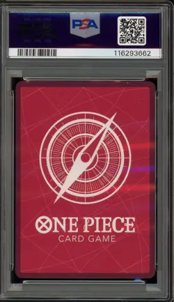 One Piece CCG Monkey.D.Luffy BVB X One Piece Matchday '25 ST13-003 PSA 10 - Image 2