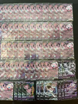 Mew ex v vmax RR RRR Holo Full Arts 100 Lot Set Pokemon Japanese Cards Bulk uk - Image 4