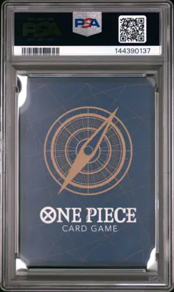 2025 ONE PIECE JPN OP13-CARRYING ON HIS WILL #076 DIVINE DEPARTURE PSA 10 - Image 2