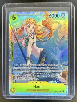 2026 One Piece Heroines Edition Nami Super Rare #EB03-053 - Image 1