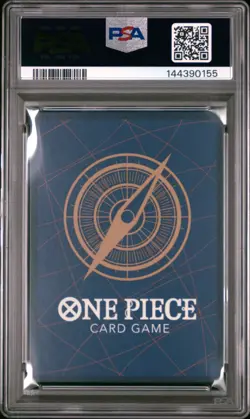 2024 ONE PIECE JAPANESE STARTER DECK ST18-PURPLE #041 MONKEY D. LUFFY PSA 10 - Image 2