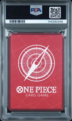 2025 ONE PIECE JPN OP13-CARRYING ON HIS WILL ALT ART #001 MONKEY D. LUFFY PSA 10 - Image 2