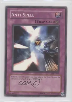 Anti-Spell Unlimited YuGiOh Magician's Force #MFC-103 2003 - Image 1