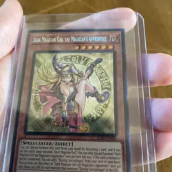 Yugioh Secret Rare Dark Magician Girl The Magician’s Apprentice ALIN-EN004 - Image 4