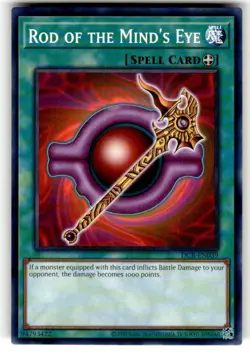 Yugioh! Rod of the Mind's Eye - DCR-EN039 - Common - Unlimited 25th Anniv NM - Image 1