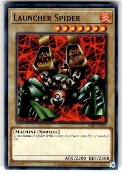 Yugioh! Launcher Spider - MRD-EN095 - Common - Unlimited 25th Anniversary Editio - Image 1