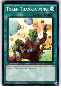 Yugioh 25th Anniversary Token Thanksgiving DCR-EN041 Common NM - Image 1