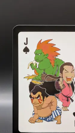 Blanka Street Fighter 4 Arcade Edition Playing Card Very Rare Japanese Spade J - Image 3