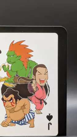 Blanka Street Fighter 4 Arcade Edition Playing Card Very Rare Japanese Spade J - Image 4