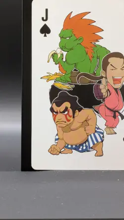 Blanka Street Fighter 4 Arcade Edition Playing Card Very Rare Japanese Spade J - Image 5