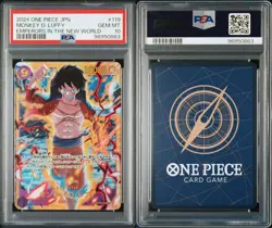 PSA 10 Monkey D. Luffy SEC OP09-119 2024 ONE PIECE Card Japanese - Image 3