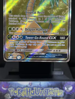 Pokemon Card Alolan Exeggutor GX 107/111 Full Art Crimson Invasion Holo NM - Image 3
