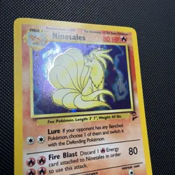 Pokemon TCG Ninetales 12/102 Base Set Holo Unlimited Rare Card see photos - Image 4