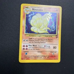 Pokemon TCG Ninetales 12/102 Base Set Holo Unlimited Rare Card see photos - Image 5