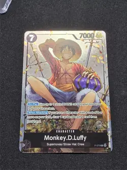 Monkey.D.Luffy (Tin Pack Set Vol. 2) P-075 One Piece Promotion Cards Foil - Image 2