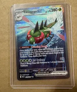 Yanmega EX 228/182 Sv10: Destined Rivals Sir Pokemon TCG Card in NM Condition - Image 5