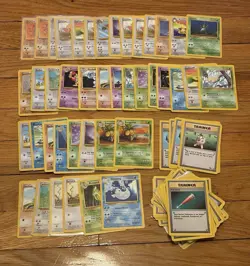 190+ Vintage WOTC Pokemon Card Lot (Base set, Fossil, Jungle, Base Set 2) - Image 3