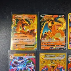 🔥🔥Pokemon Charizard Collection Lot 9, Holographic Cards, Mega, Ex, V,... - Image 2