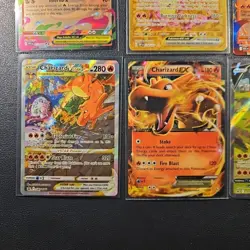 🔥🔥Pokemon Charizard Collection Lot 9, Holographic Cards, Mega, Ex, V,... - Image 4