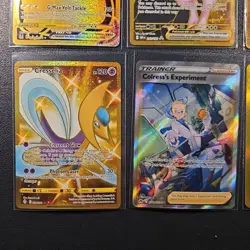 🔥🔥Pokemon Card Lot 9, Full Art Mewtwo, Charizard, Rayquaza, Gold Rares,... - Image 4