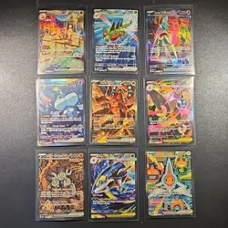 🔥🔥Pokemon Card Lot 9, Special Illustration Rares, Ex, Full Art, Chase - Image 1