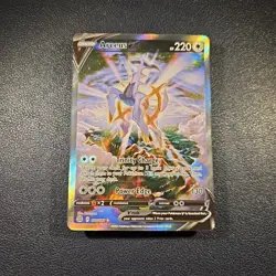 🔥🔥2022 Arceus V Alternative Full Art Holo Rare, Pokemon Card, Brilliant Stars - Image 1