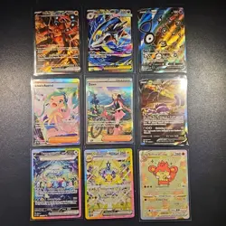 🔥🔥Pokemon Card Lot 9, Special Illustration Rares, Alternative Art, Full Arts, - Image 1