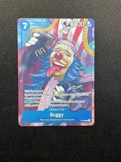 Buggy P-084 Promo Card | One Piece TCG: Blue Buggy English ST-25 Starter Deck - Image 1