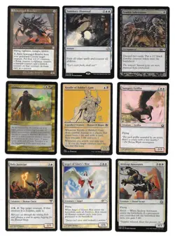 Magic the Gather Card Lot (18) Foils-Holos! MTG 2011-2022! No Reserve-LOOK! - Image 1