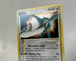Pokemon Gold Star Latios EX Deoxys 106/107WOTC Vintage Card Holo - Image 4