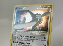Pokemon Gold Star Latios EX Deoxys 106/107WOTC Vintage Card Holo - Image 5