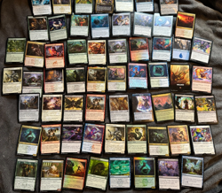 Lot Of 90+ MTG Magic The Gathering Deckmaster Playing Cards - Image 1