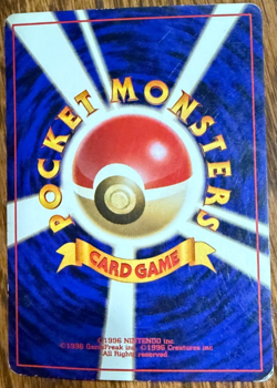 Japanese Base Set Slowpoke No. 079 Common - Pocket Monsters Card Game - Image 2