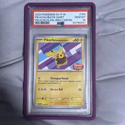 2024 Pikachu Batik Shirt SV-P Indonesia 4 Card Set PSA 10 - Image 3