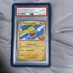 2024 Pikachu Batik Shirt SV-P Indonesia 4 Card Set PSA 10 - Image 4