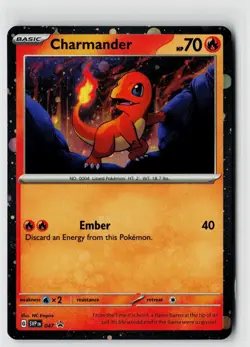 Pokemon SV: Scarlet & Violet Promo Cards #047 Charmander - Image 1