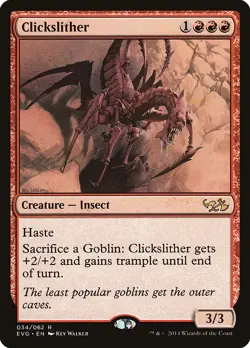 Clickslither (Elves vs. Goblins) [Duel Decks Anthology] Magic MTG - Image 1