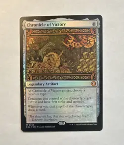 WOTC Chronicle of Victory ECL Legendary Artifact Foil English 2026 MTG - Image 1