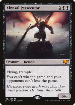 Abyssal Persecutor #132 (MP) Commander 2014 C14 Magic MTG - Image 1