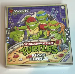 MTG Pizza Bundle Sealed - Teenage Mutant Ninja Turtles TMNT Magic the Gathering - Image 1