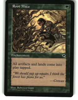 Magic the Gathering - Tempest Root Maze 250 Rare 1997 - Image 1