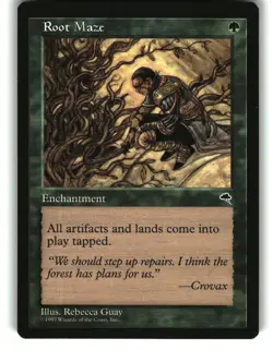 Magic the Gathering - Tempest Root Maze 250 Rare 1997 - Image 1