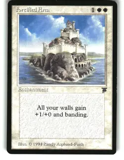 Magic the Gathering - Legends Fortified Area Uncommon 1994 - Image 1