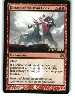 Magic the Gathering - Dictate of the Twin Gods 93 Promo - Image 1