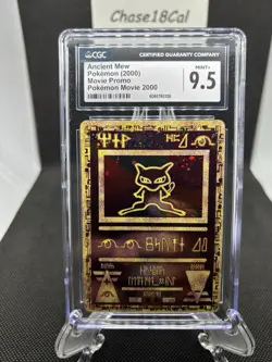 Pokemon The Movie 2000 Ancient Mew Promo CGC 9.5 - Image 1