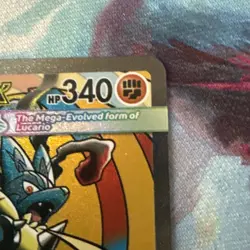 Mega Lucario EX 033 Black Star Promo Ascended Heroes Pokemon 2026 - Image 3