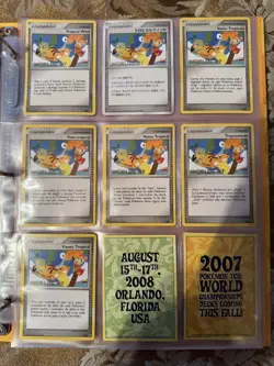 Tropical Wind 2007 Pokemon World Chamipionships Complete Set With Origional... - Image 1